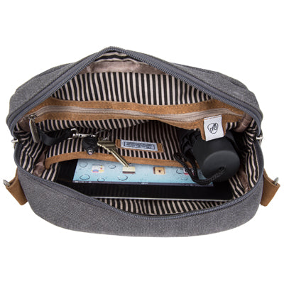 Travelon Heritage torba protiv krađe, siva