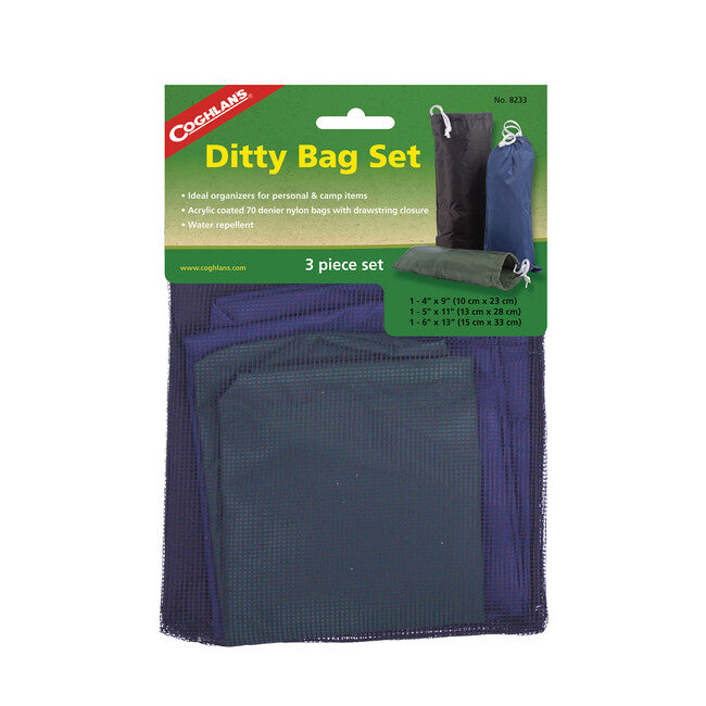 Coghlans CL Ditty bag set organizatora, 3 veličine, 3 boje