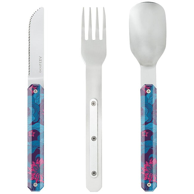 Akinod A01M00024 set pribora 12h34, Hibiscus