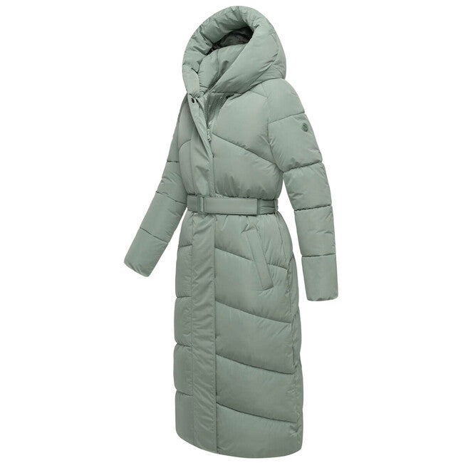 Navahoo EISBLICK duga zimska jakna ženska, smokey mint