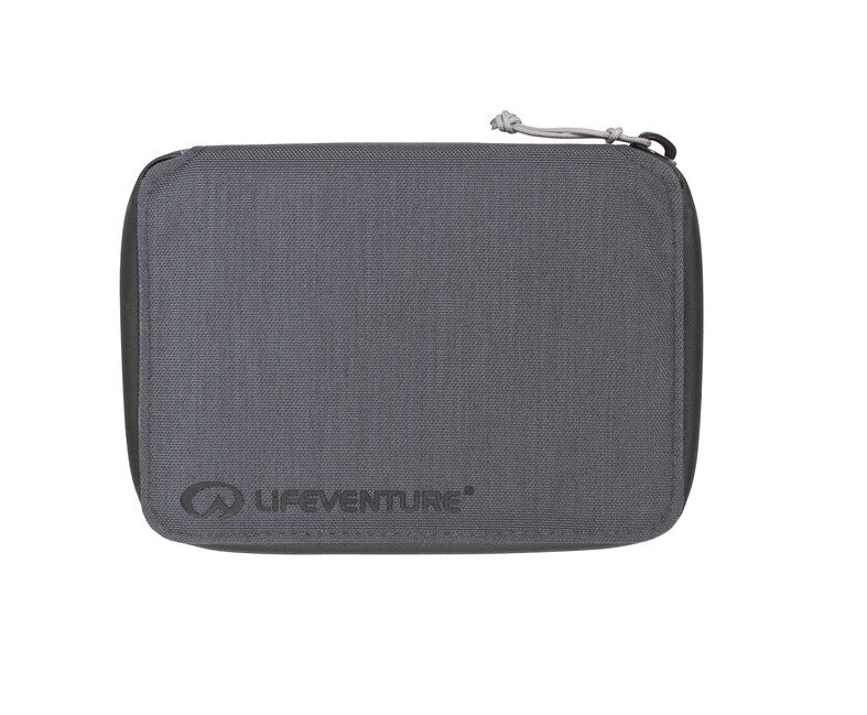 Lifeventure Mini putni novčanik RFID, sivi