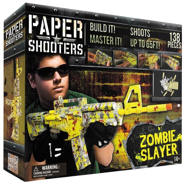 PAPER SHOOTERS Zombie Slayer sklapajući set oružja