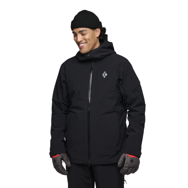 Black Diamond Recon Insulated Shell nepromočiva muška jakna, crna