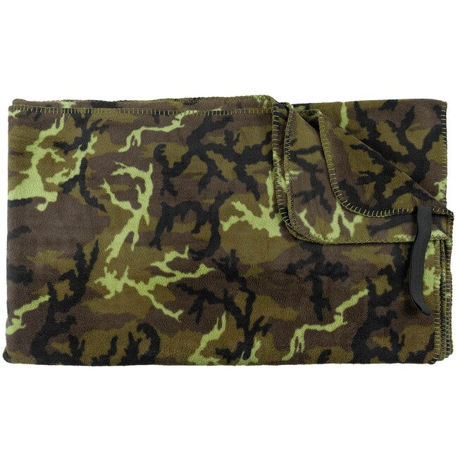 MFH M 95 CZ flis deka, kamuflažna, cca 200 x 150 cm
