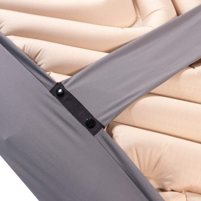 Klymit Luxe V Sheet XL zaštitna navlaka za podlogu, zeleno-siva