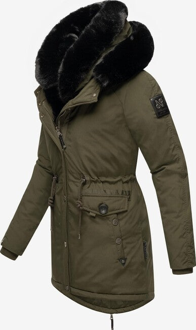 Navahoo Sweety Deluxe parka zimska ženska, dark olive