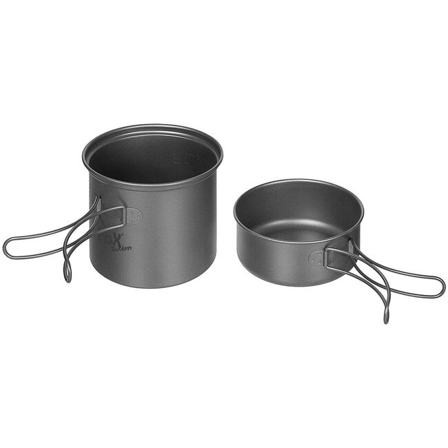 Fox Outdoor set za jelo, titan