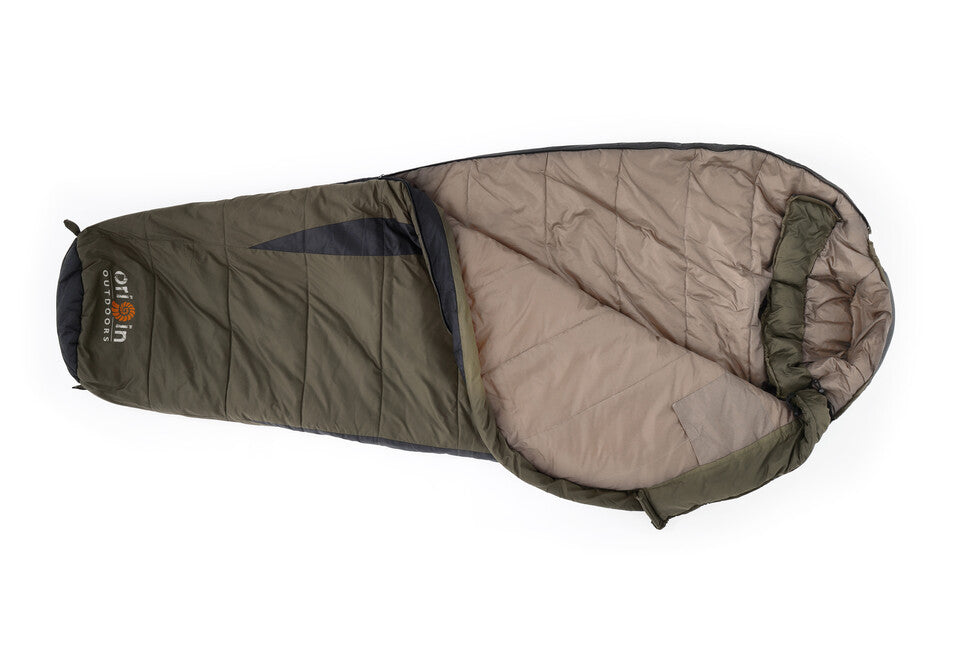 Origin Outdoors Frostfall Comfort mumifikacijska vreća za spavanje mumija, maslinasto-siva