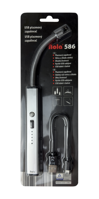 NOLA 586 plazmeni fleksibilni upaljač USB
