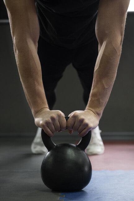 Belltor kettlebell Katsudo 18kg, crni
