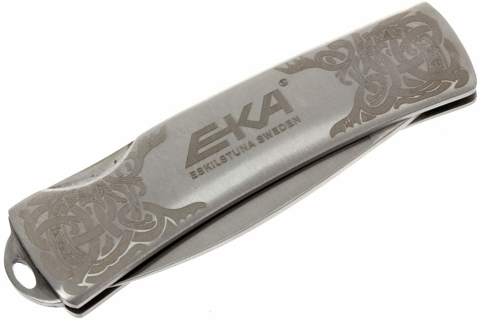 Eka Classic 5 potpuno čelični nož 5,6 cm, ornamenti