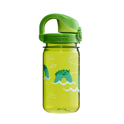 Nalgene Grip-n-Gulp Sustain dječja boca za vodu, green nessie, 0,35 L