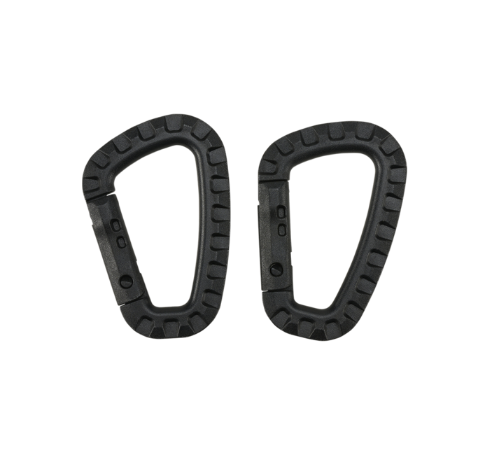 Brandit karabiner 2 pack, crni