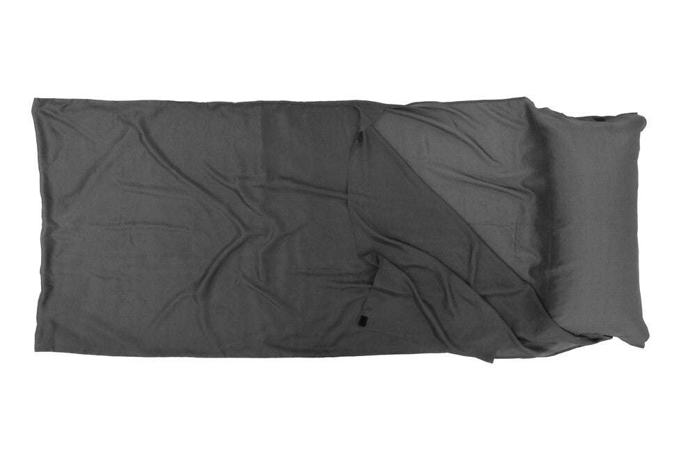 Origin Outdoors Ripstop Silk uložak za vreću za spavanje pravokutni, tamnosiv