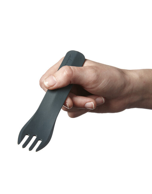 Humangear GoBites DUO pribor za jelo, sivi