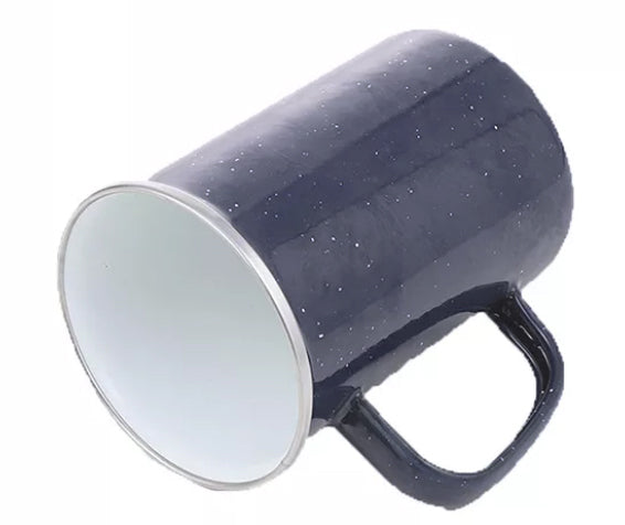 Origin Outdoors emajlirana čaša 550 ml dugačka, siva