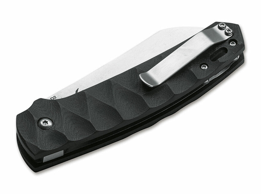 BÖKER® Haddock Pro džepni nož 8,7 cm, crni, G10, futrola najlon