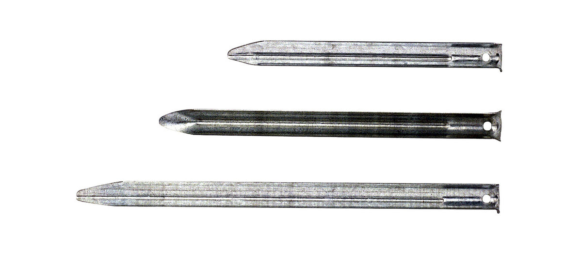 BasicNature polukružni šatorski klinovi 18 cm, 10 kom