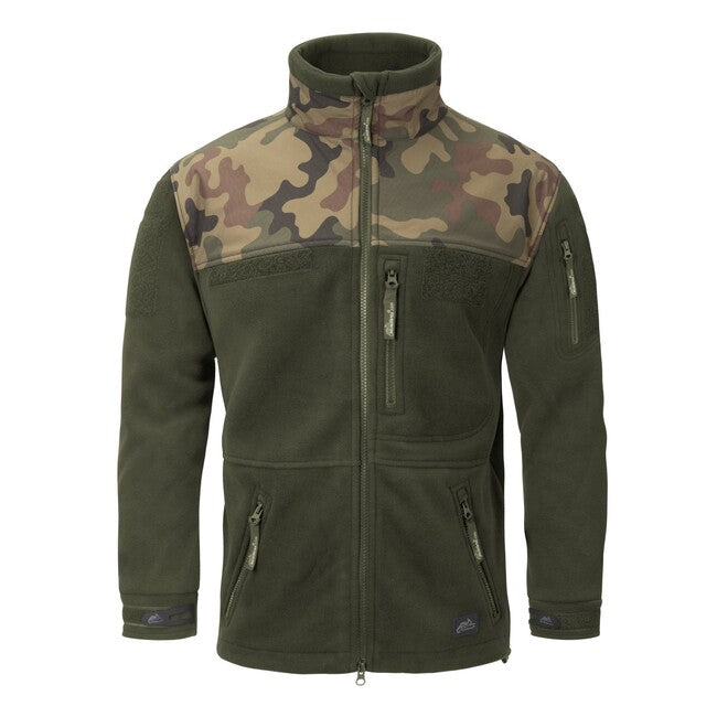 Helikon-Tex Infantry flis jakna, crna Woodland, 330g/m2