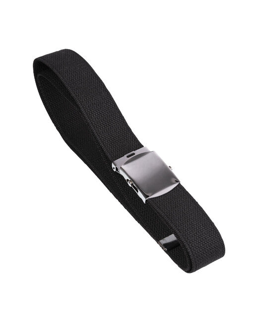 Mil-Tec US hlačni remen sa srebrnom kopčom, širina 38mm, crni