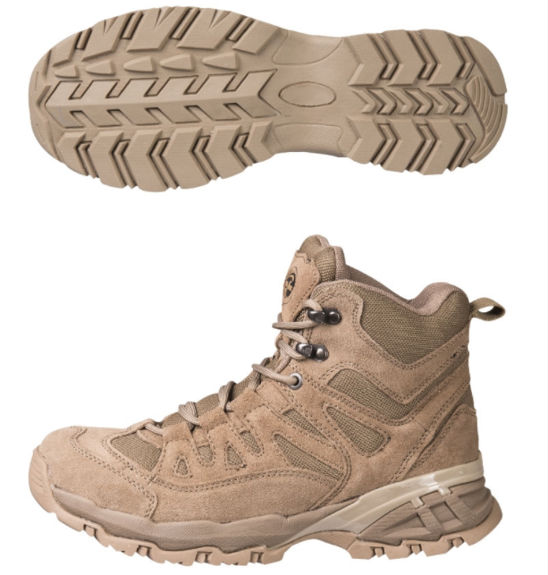 Mil-Tec SQUAD STIEFEL 5 INCH cipele, Coyote