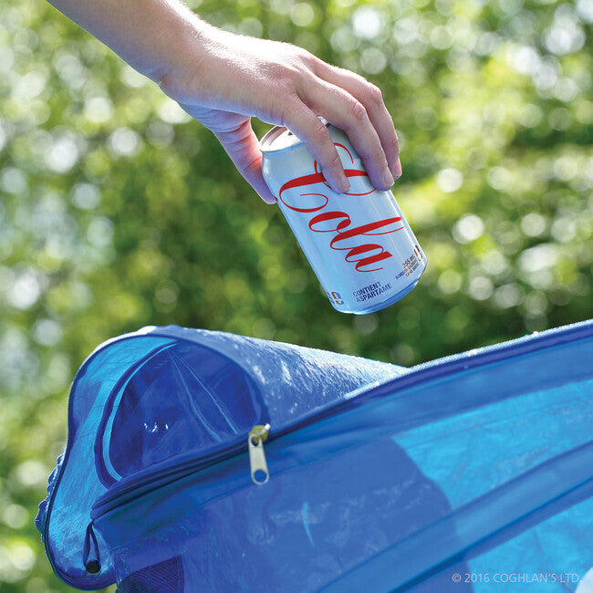 Coghlans Pop-Up Stuffbag kamping koš za smeće 100 litara, plavi