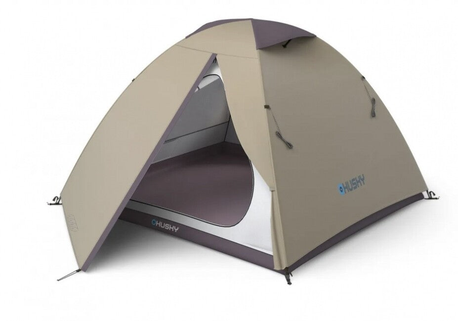 Husky Bizam 2 Plus trekking šator za 2 osobe, Black Coating light brown