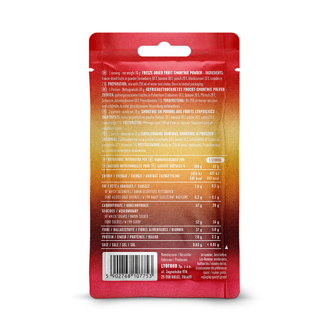 LYOfood Crveni smoothie 370g