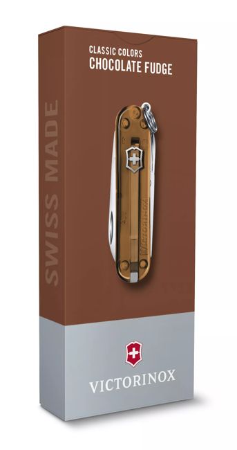 Victorinox Classic SD džepni nož Transparent, smeđi