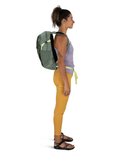 OSPREY DAYLITE PLUS 20 gradski ruksak, rattan print/rocky brook