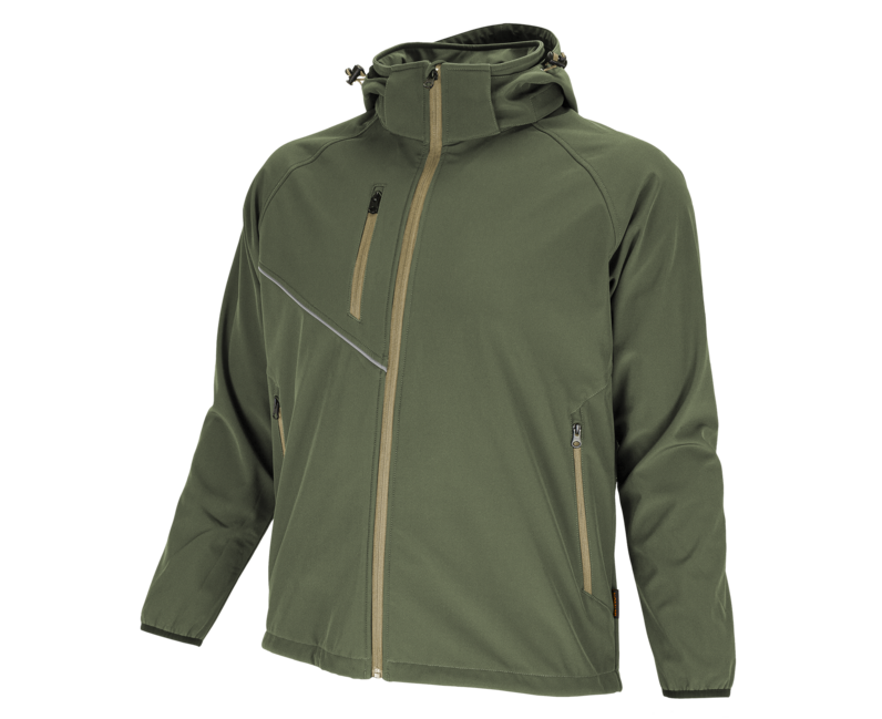 BENNON FORCE softshell jakna, crna/pješčana