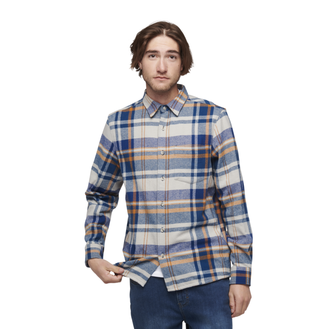Black Diamond Project Flannel flanelska košulja muška, pewter-indigo plaid