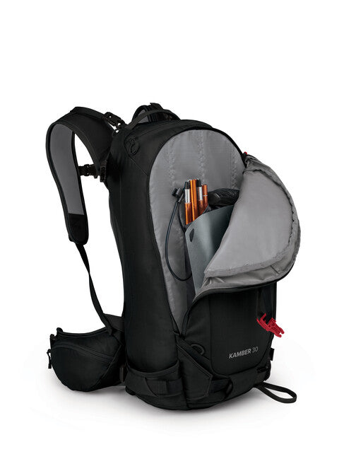 OSPREY KAMBER 30 turno skijaški ruksak, crni