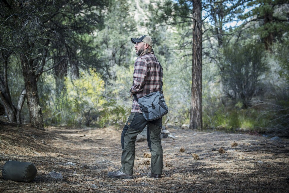 Helikon-Tex Bushcraft Haversack Bag torba preko ramena Cordura®, Shadow Grey/crna