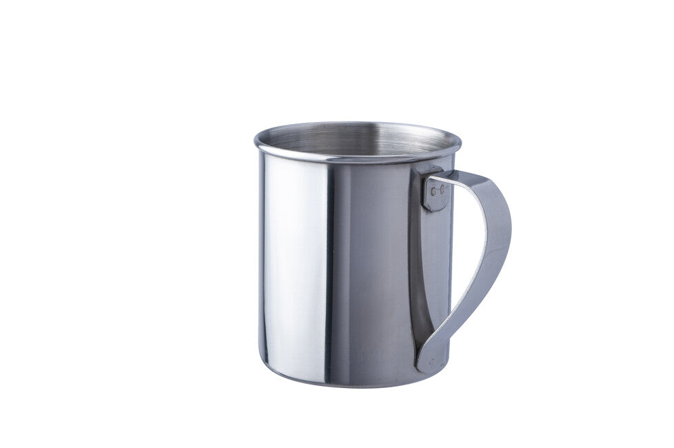 BasicNature šalica od nehrđajućeg čelika, polirana, 0,3 l