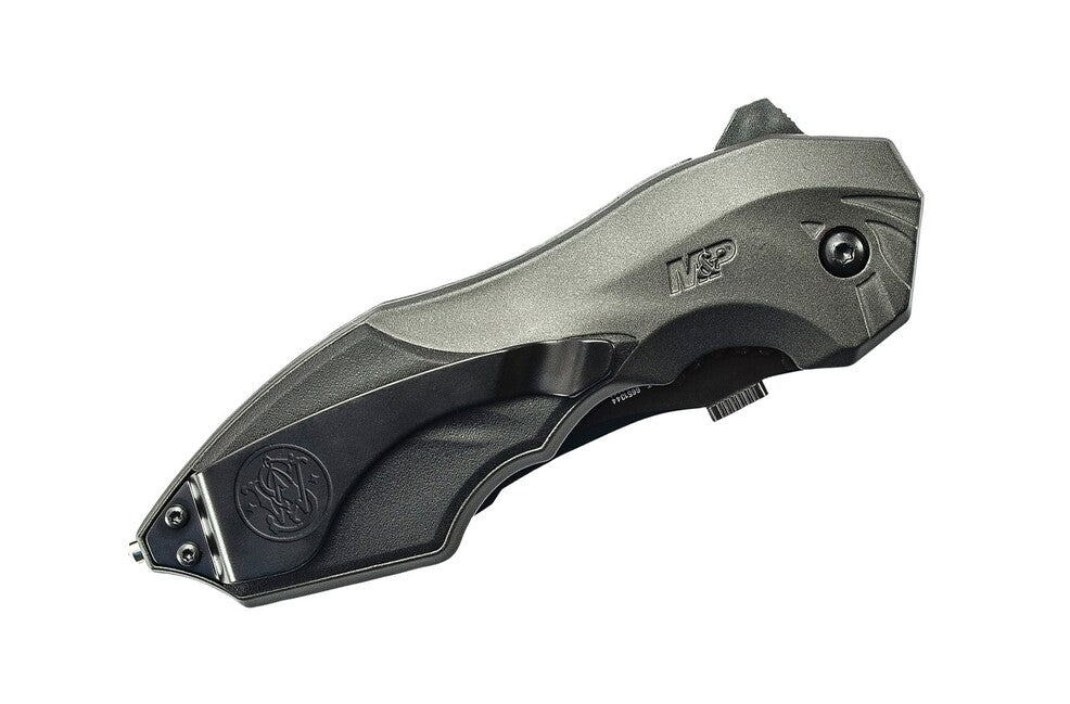 S&W M&P 2nd Generation nož taktički 8,9 cm, crni, aluminij, guma