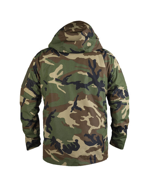 Mil-Tec GEN.II jakna za vlažno vrijeme s uloškom, woodland