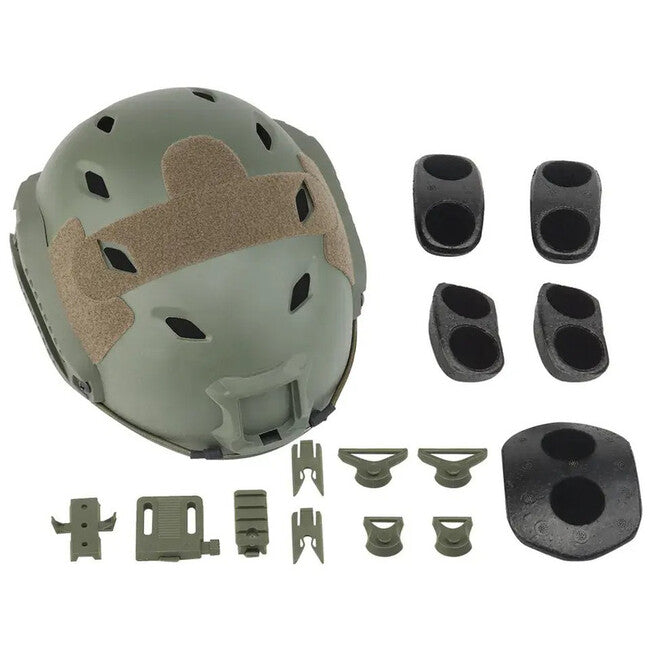 DRAGOWA Tactical Fast BJ Tracker taktička kaciga, siva