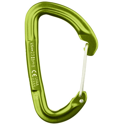 Salewa Hot G3 karabiner, zelen