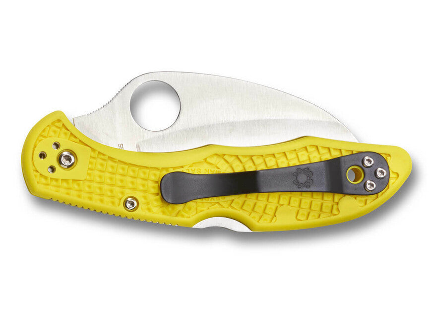 Spyderco Tasman Salt 2 nož FRN, žuti, 7,4 cm