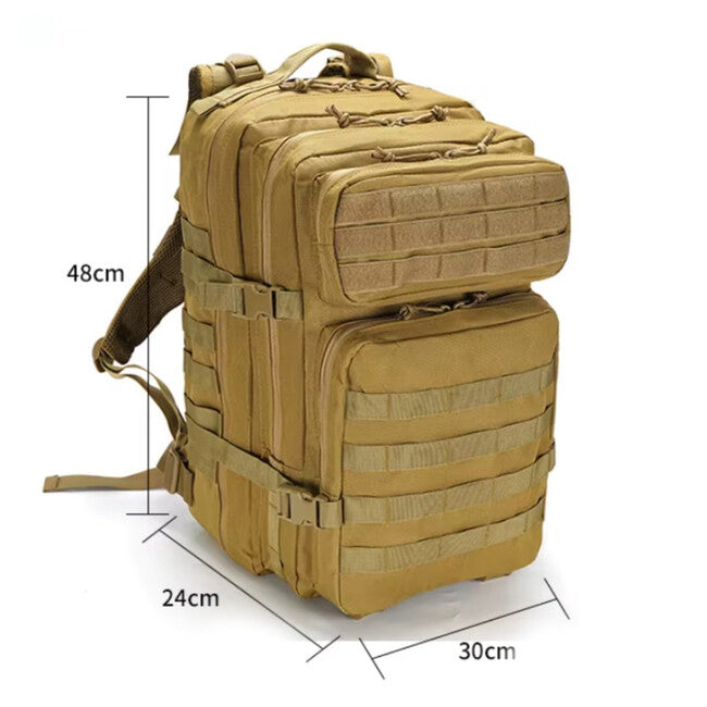 DRAGOWA US Flag 3P Molle ruksak, Olive