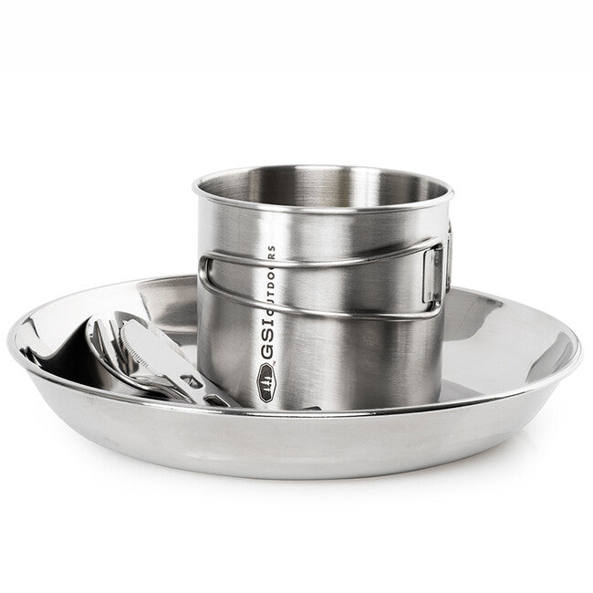 GSI Outdoors Glacier Stainless 1 osoba set
