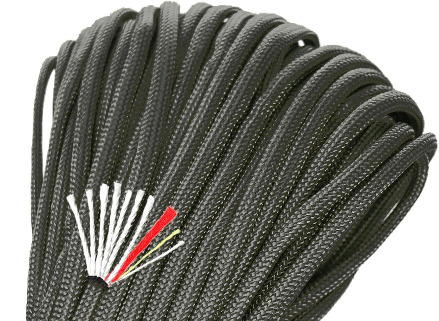 Origin Outdoors Lighter 4in1 Paracord, crni, 30 m