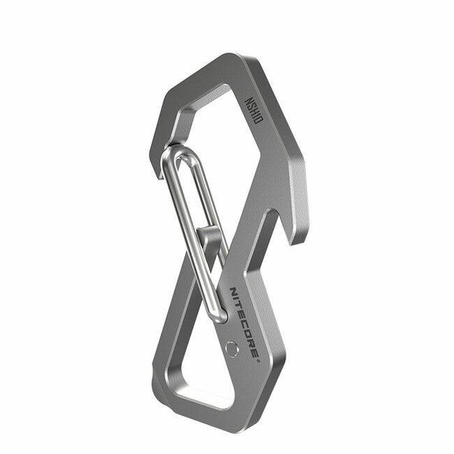 Nitecore NsH10 karabiner titanski, 49mm x 25,5mm x 2,8mm