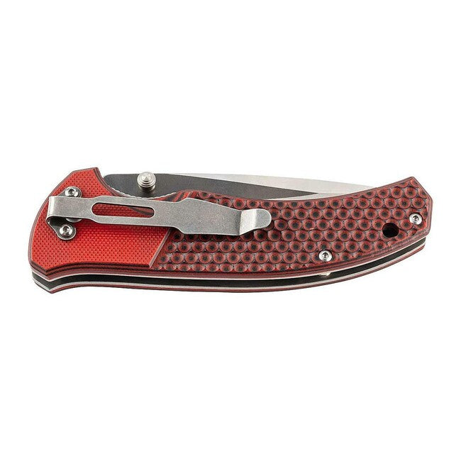 Herbertz džepni nož jednoručni 9cm, G10, crveno-crni