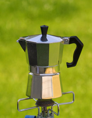 Origin Outdoors Espresso moka lonac za 3 šalice, nehrđajući