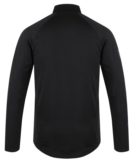 HUSKY Active Winter termo rublje majica dugi rukav TROMI zips, crna, M