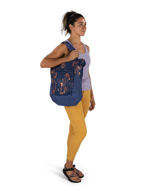 OSPREY DAYLITE TOTE PACK gradski ruksak, wild blossom print/alkaline