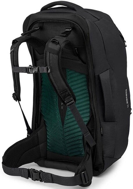 OSPREY FAIRVIEW 70 II putni ruksak, crn