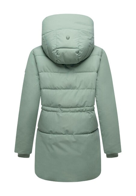 Marikoo Delilah16 ženska zimska jakna s kapuljačom, Smokey mint